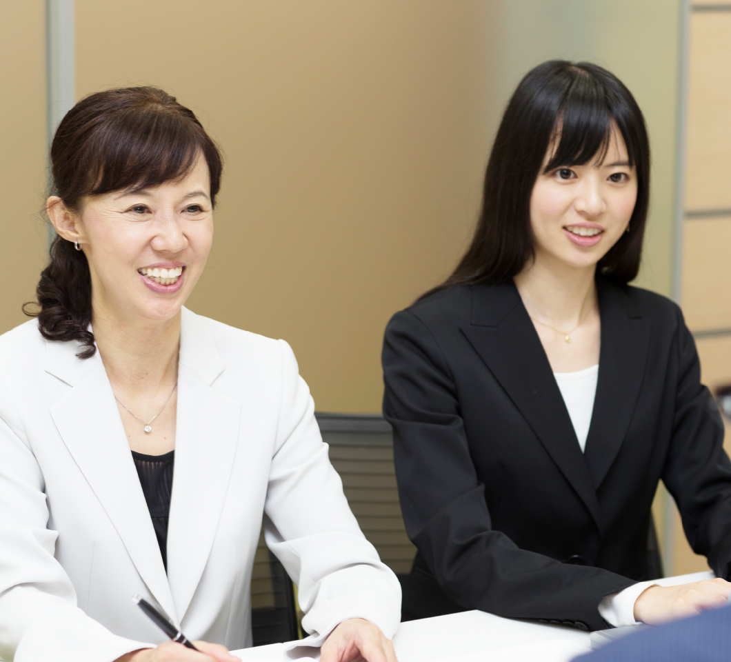 女性スタッフが多数在籍！