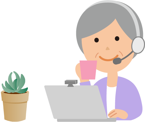 面談時は静かな場所から参加してください